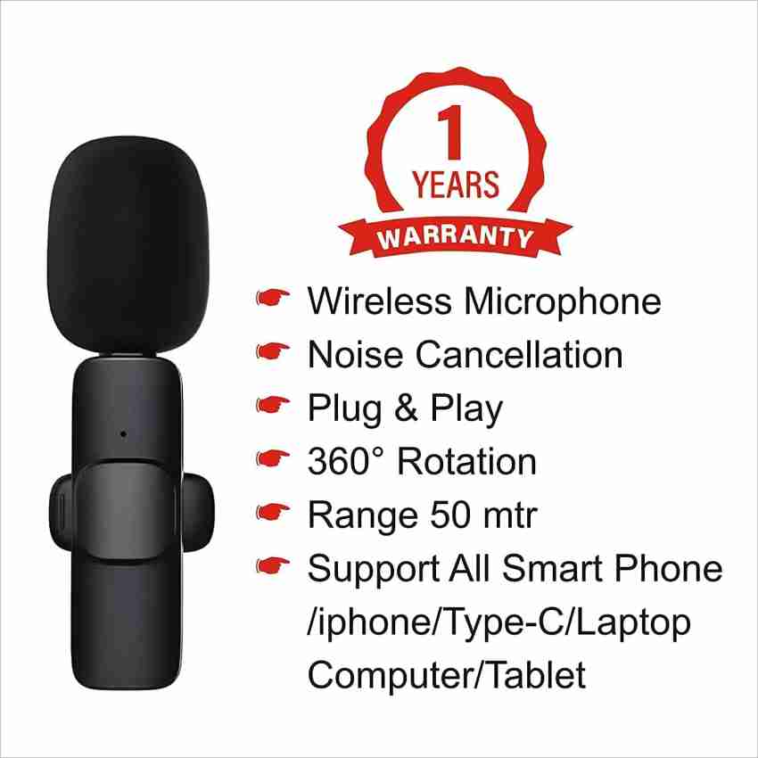 SONATA GOLD Wireless mic Lavalier Plug Play for YouTube iPhone