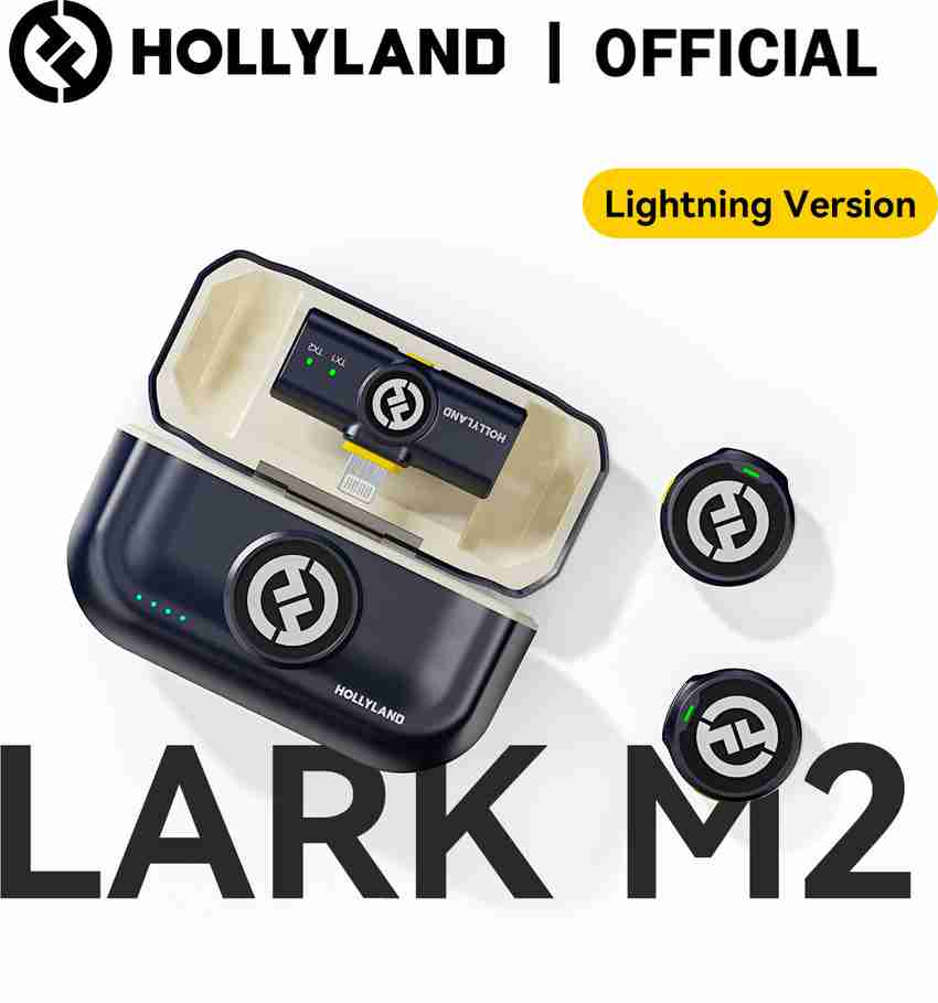 HOLLYLAND Lark M2 Lightning Version Microphone - HOLLYLAND 