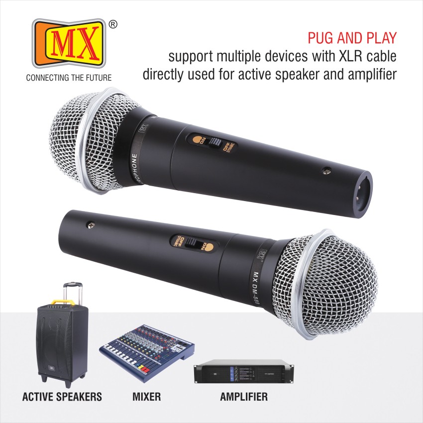 Dynamic Professional Wireless Microphone System (2-Pack)