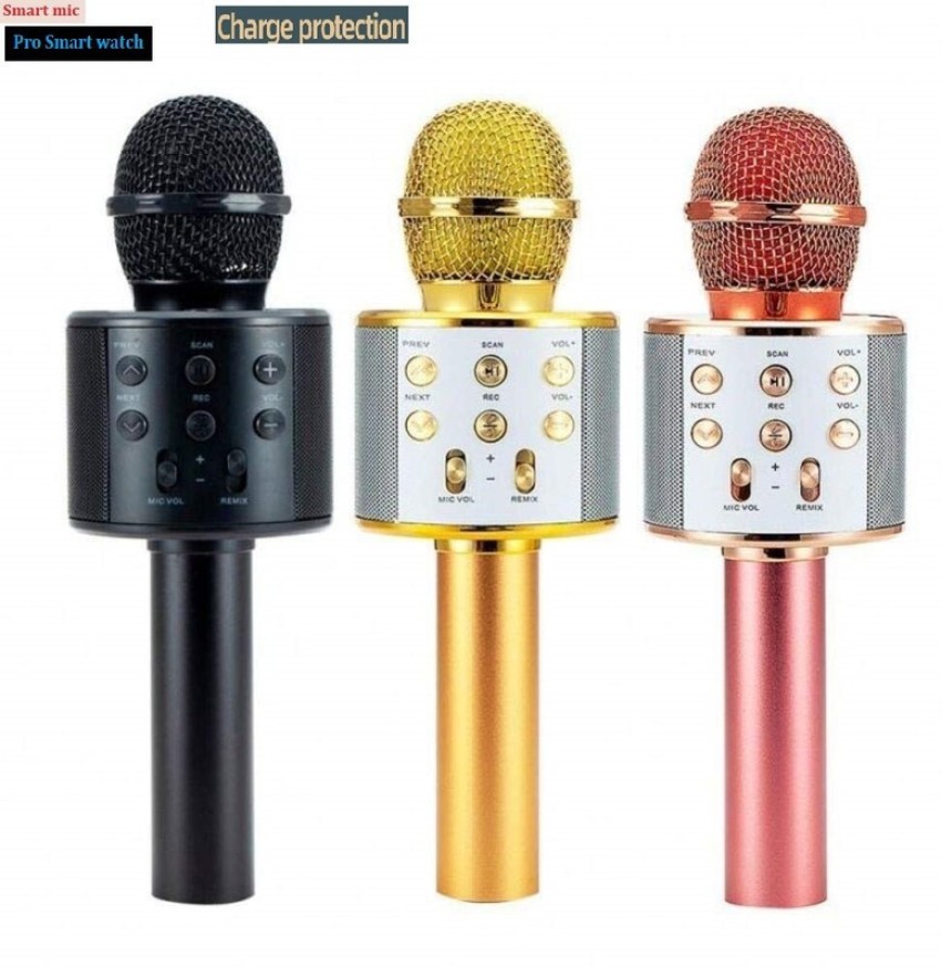 jorugo A1095_WS858 PLUS MICROPHONE Recording MIC COLOR MAY VARY (PACK OF 1)  Microphone - jorugo 