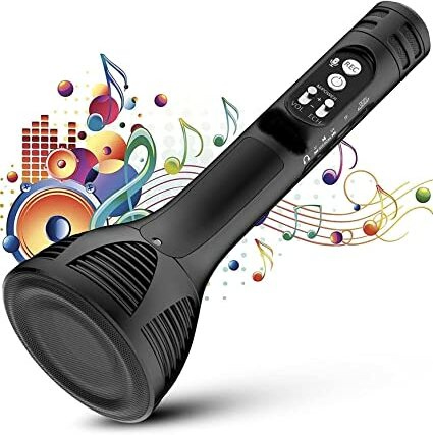 mQFIT WS 1698 Wireless Microphone HiFi Speaker Bluetooth Mic with