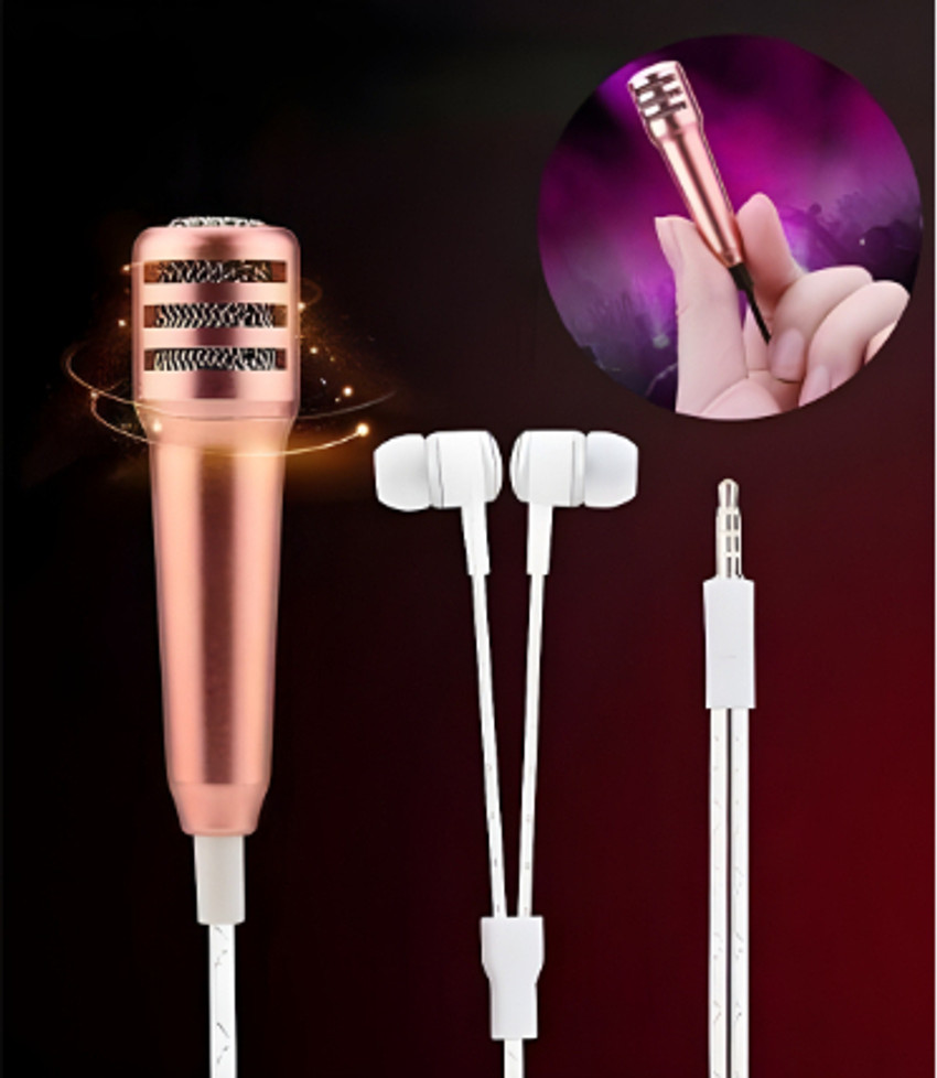 Clairbell VD Singing Mic Stereo Earphone Compatible with all smartPhones Microphone Clairbell Flipkart
