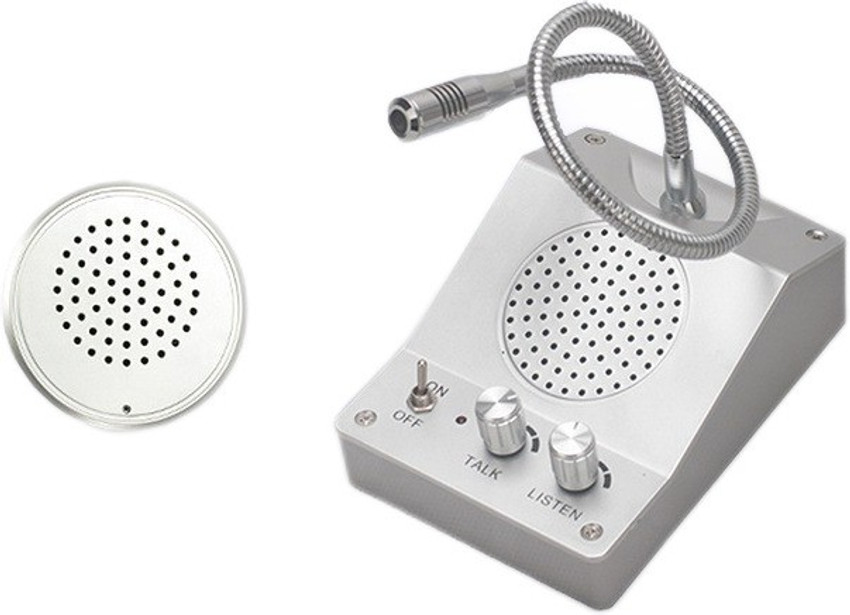 SESTRANGER 2 Way Microphone with Speaker for Counter Communication