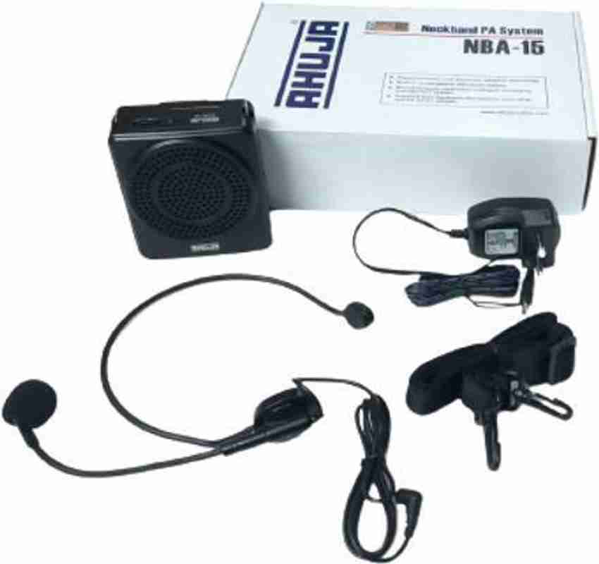 Ahuja neckband pa system new arrivals