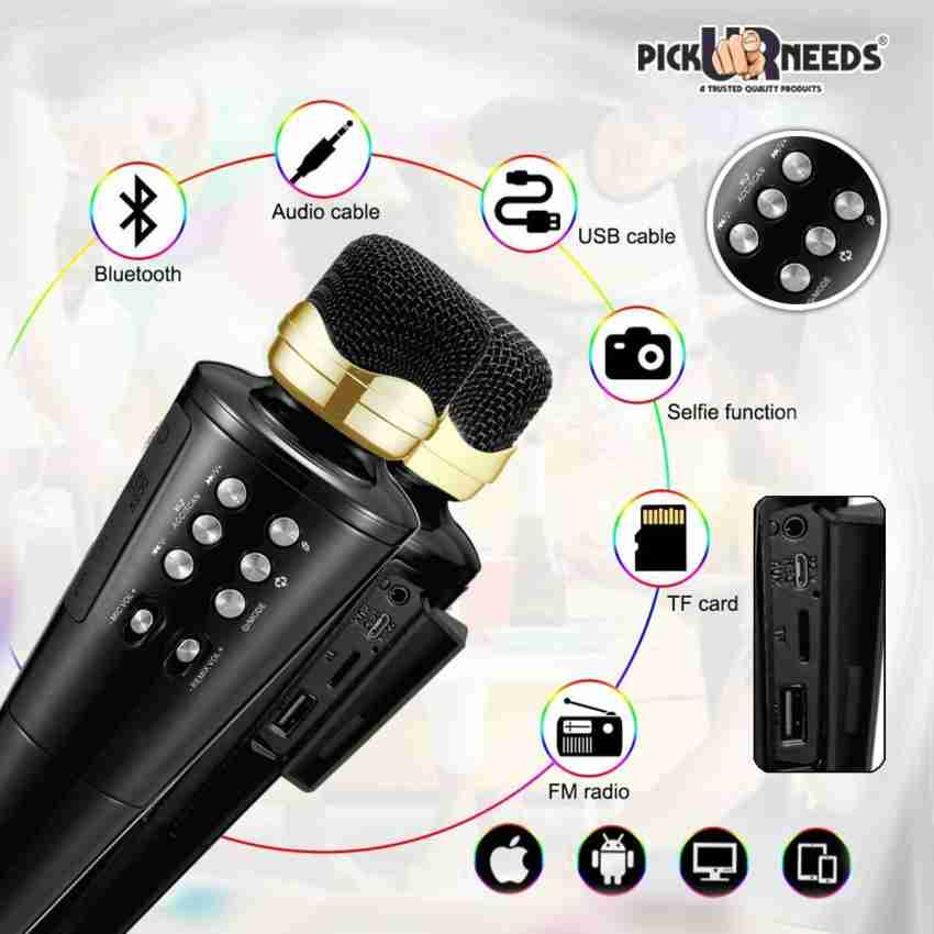 N M Store Rock Music RM BT548FMDL Wireless Mic With Bluetooth