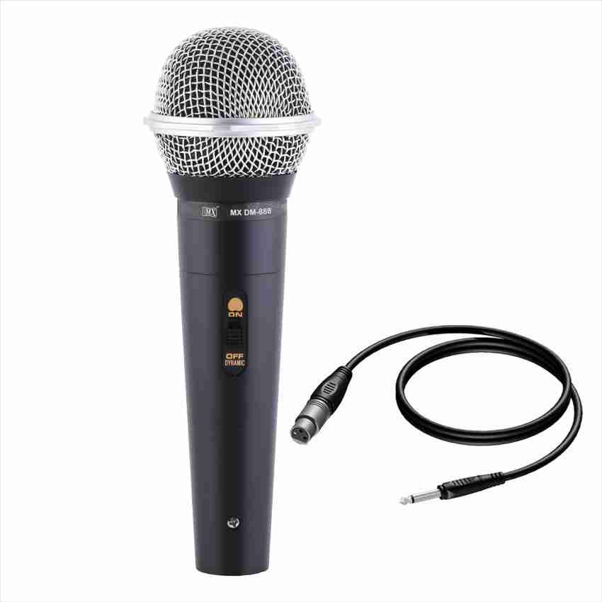 MX Professional Dynamic Vocal Microphone With On And Off Switch Dm