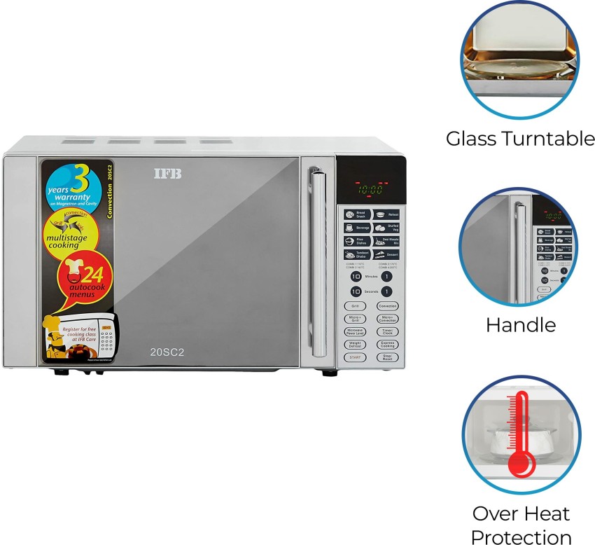 ifb 20sc2 20 litre convection microwave oven