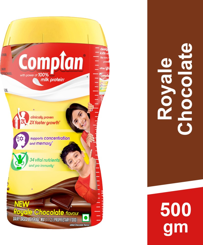 COMPLAN Nutrition and Health Drink Royale Chocolate Jar Price in