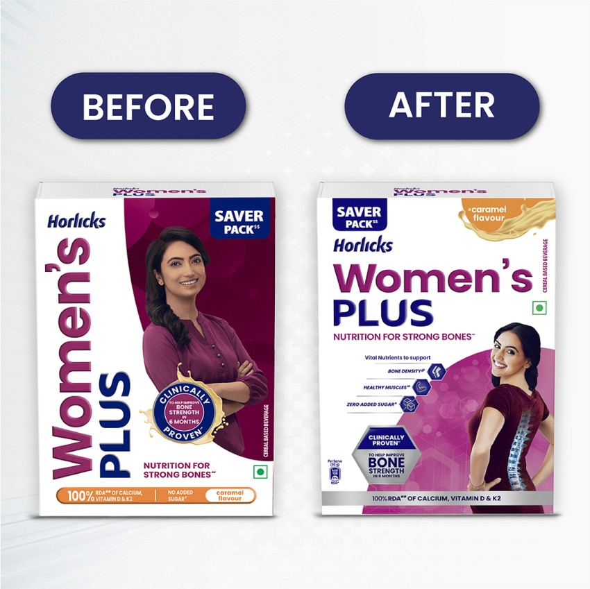 Horlicks Women's Plus Caramel Flavor Carton Price in India - Buy Horlicks  Women's Plus Caramel Flavor Carton online at