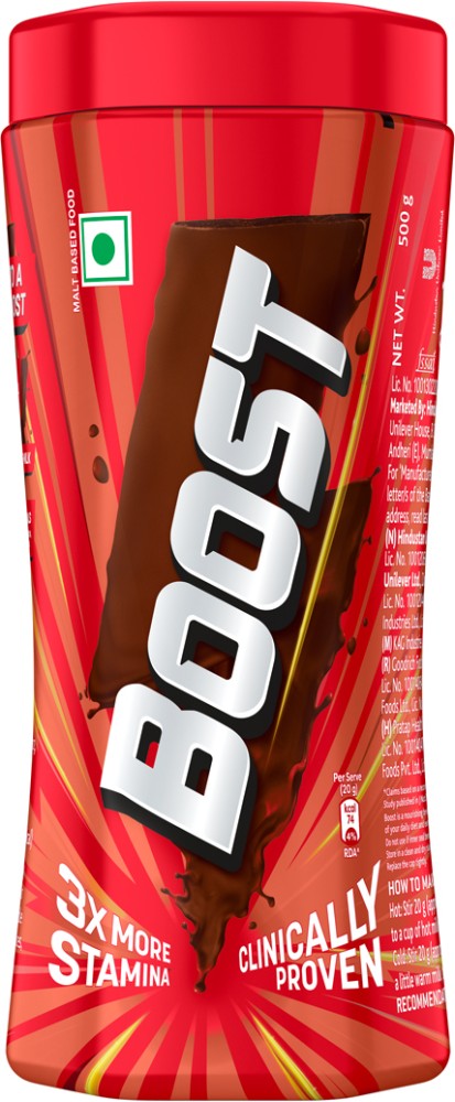 Boost energy 2025 drink india