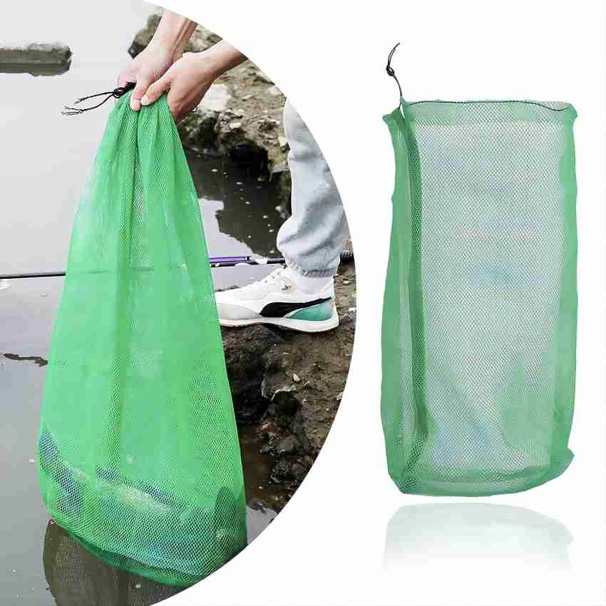 gauri enterprises Nylon Fishing Foldable Storage Net Bag Price in