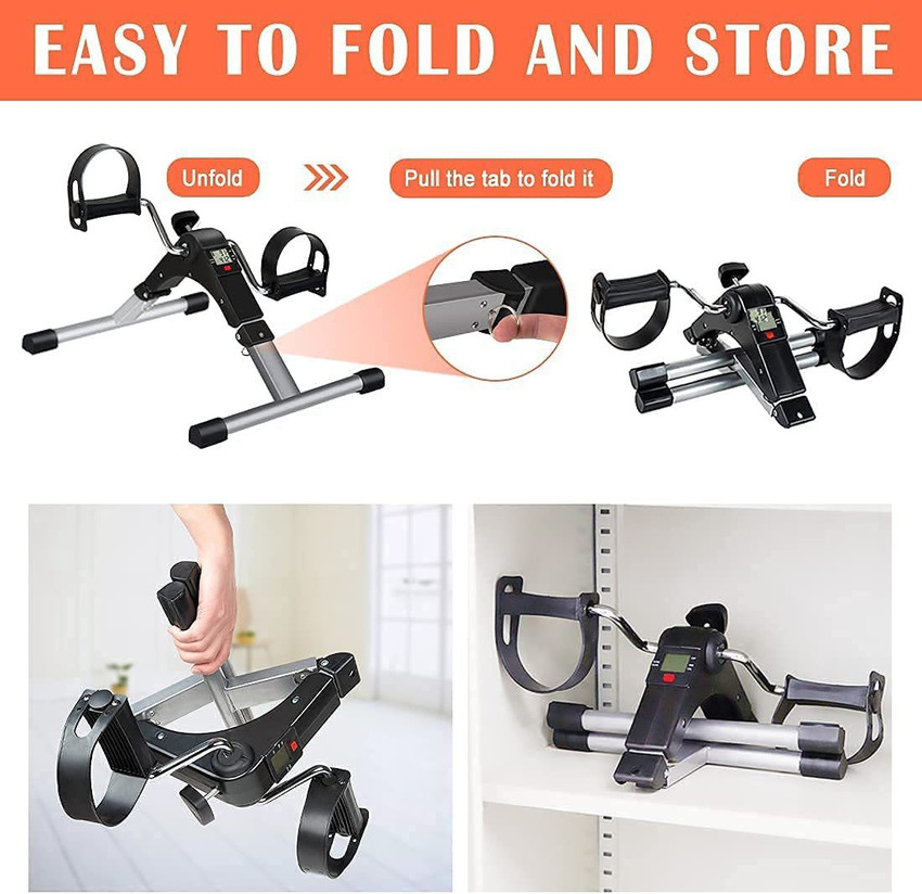 SWADESI BY MCP Mini Pedal Exerciser Cycle Folding Pedal Exerciser