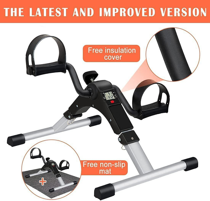 SWADESI BY MCP Folding Pedal Exerciser Mini Exercise Bike Under Desk Bike Foot Pedal Exerciser Mini Pedal Exerciser Cycle Price in India Buy SWADESI BY MCP Folding Pedal Exerciser Mini Exercise