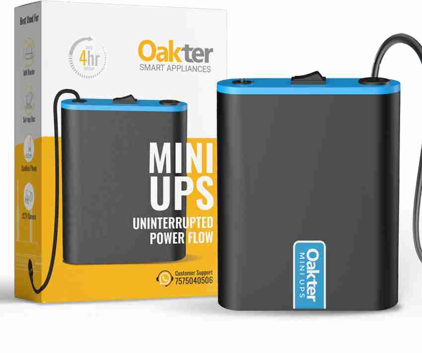 Oakter mini ups 12v wi-fi router Power Backup for Router Price in India -  Buy Oakter mini ups 12v wi-fi router Power Backup for Router online at