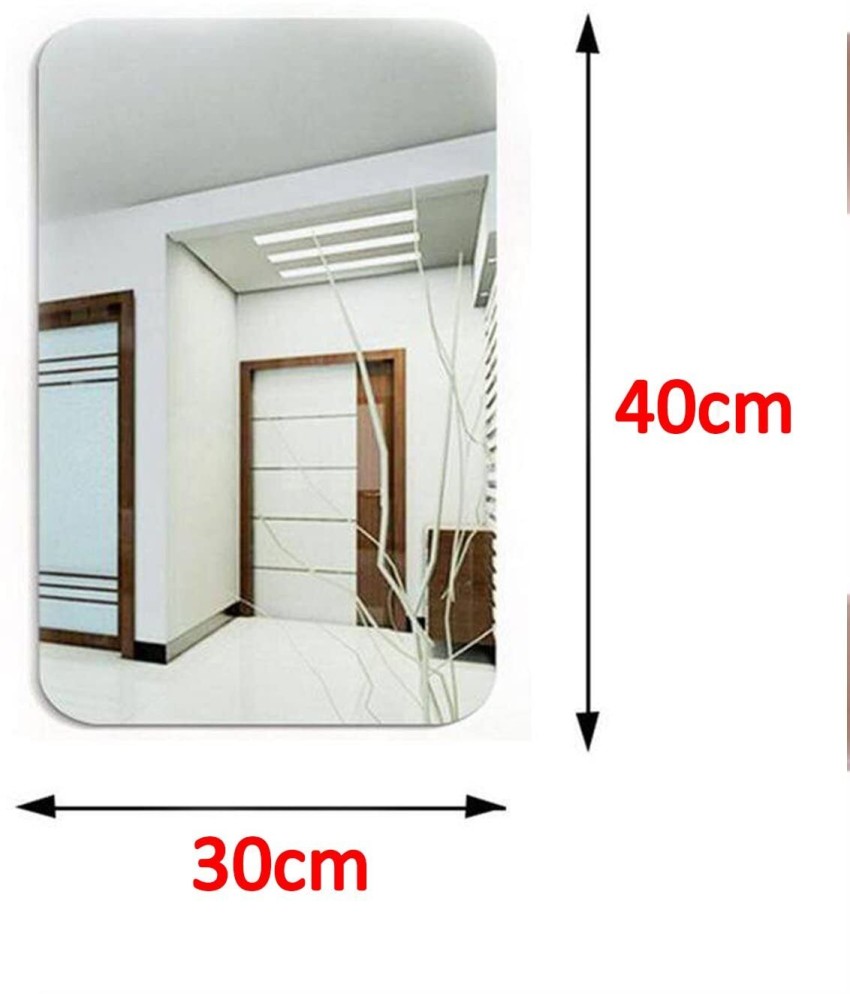 Wengvo Removable Self Adhesive Mirror Sheet, Waterproof Wall Decal Wall  Art Sticker for Bathroom, Bedroom, Office, Kitchen Bathroom Mirror Price in  India - Buy Wengvo Removable Self Adhesive Mirror Sheet