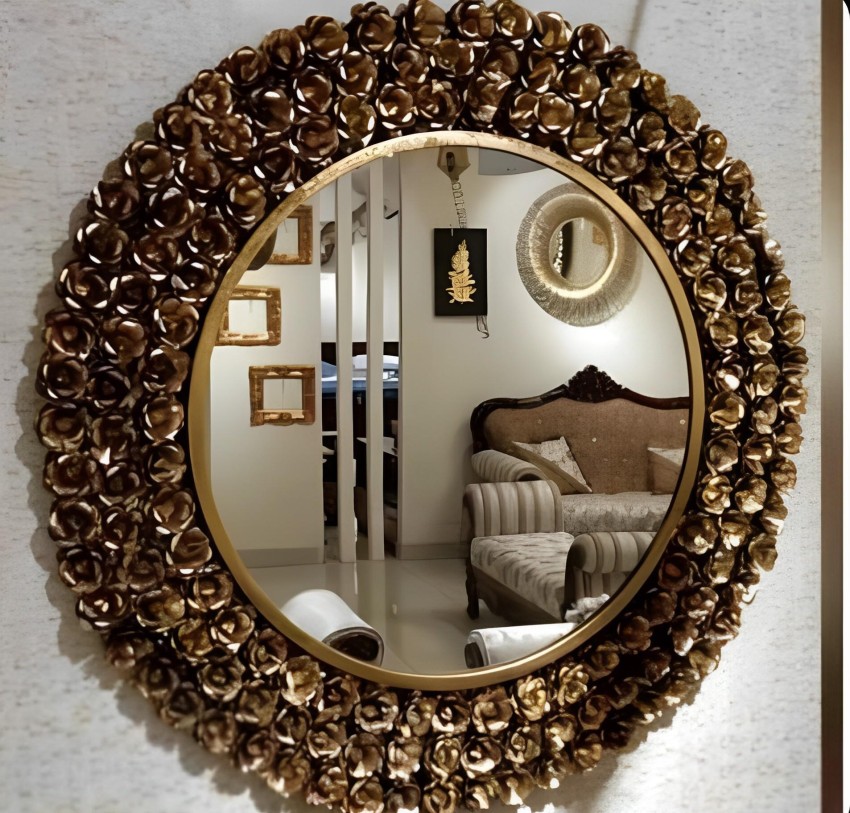 Metal Mirrors: Buy Metal Decorative Mirrors Online In India