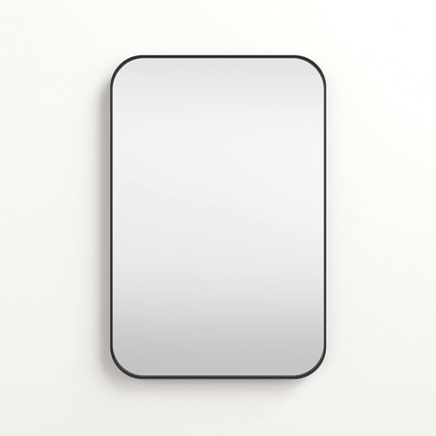 windowera NO SCREW NEED, EASY STICK Bathroom Mirror Decorative