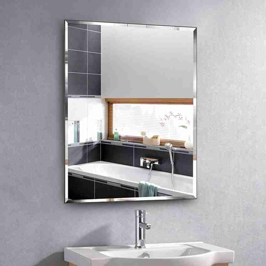 Frameless vanity mirror store