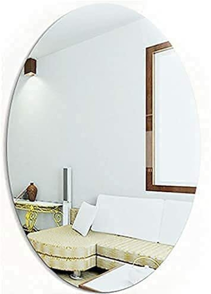 16 Pieces Self Adhesive Acrylic Mirror Sheets, Flexible Non Glass Mirror  Tiles Mirror Stickers for Home Wall Decor, 6 x 6 