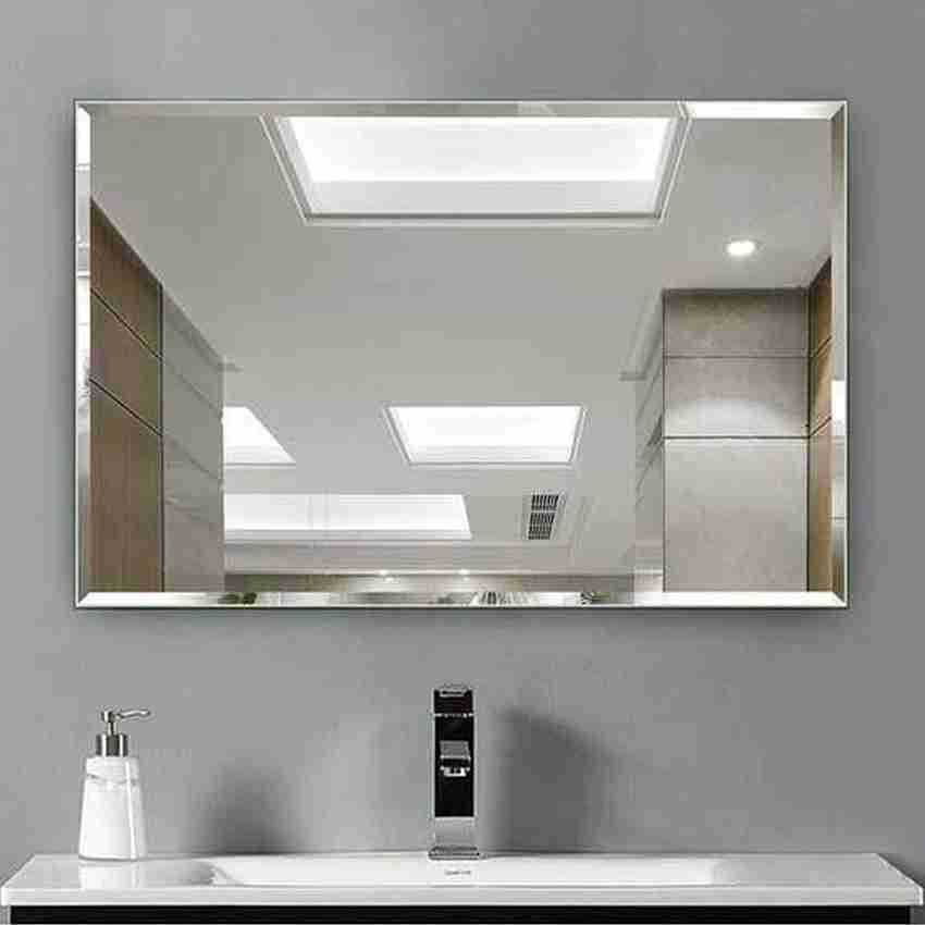 Beveled discount bathroom mirrors