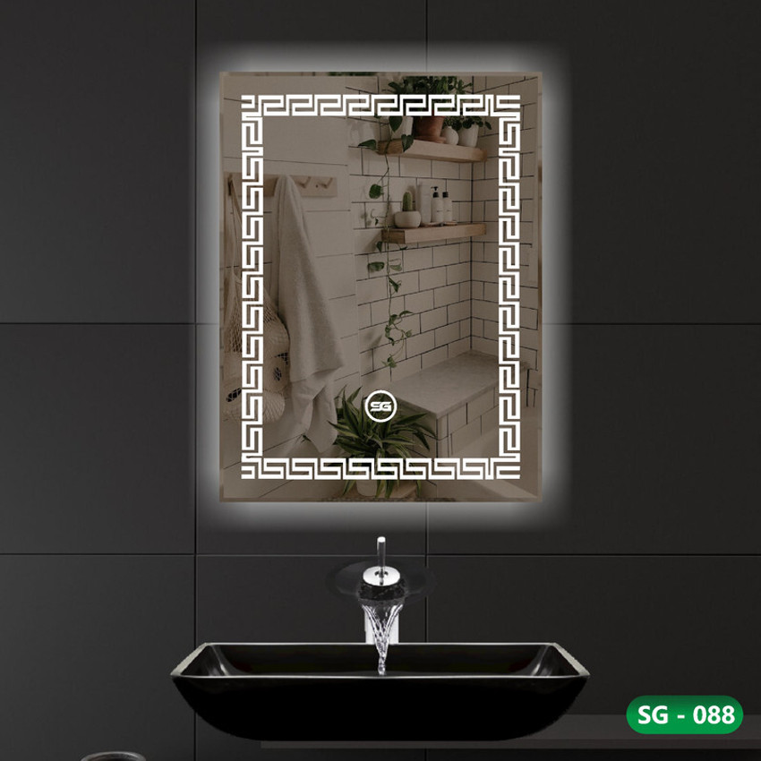 Spark Global Glass SG 088 | led mirror | wall mirror with lights | Bathroom  Mirror Price in India - Buy Spark Global Glass SG 088 | led mirror | wall  mirror
