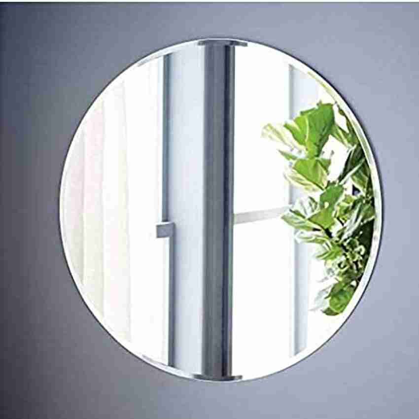 PRINCE ART 12x12 Inch Wall Decor Plain Mirror Glass for Home
