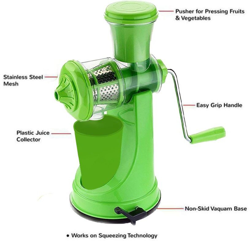 Plastic juicer hot sale