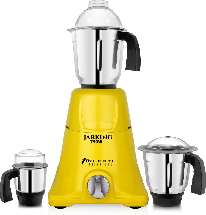 Jarking PST Mixer Grinder with Stainless Steel Chutney Jar (350 Ml