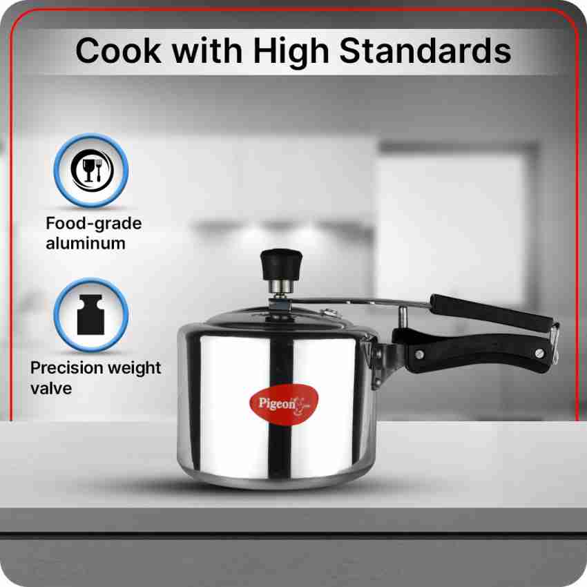 Pigeon Glory Combo 550 W Mixer Grinder with Pressure Cooker 3