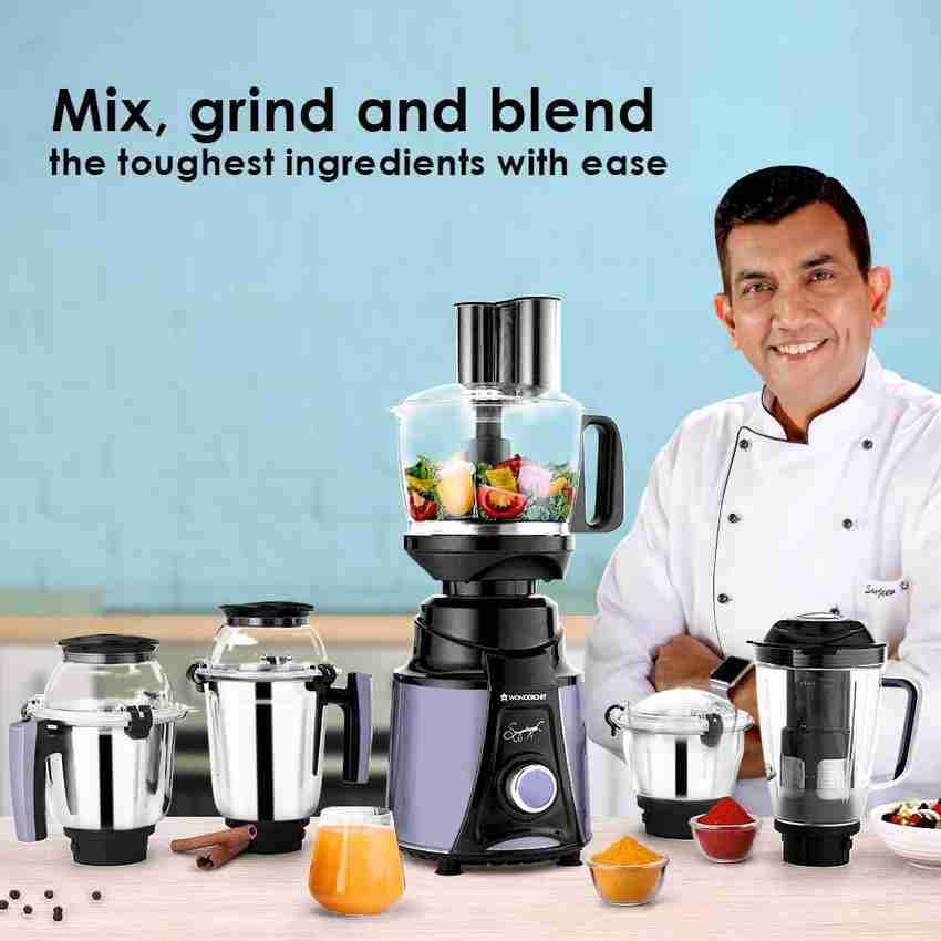 WONDERCHEF Galaxy Food Processor 750 W Juicer Mixer Grinder 4