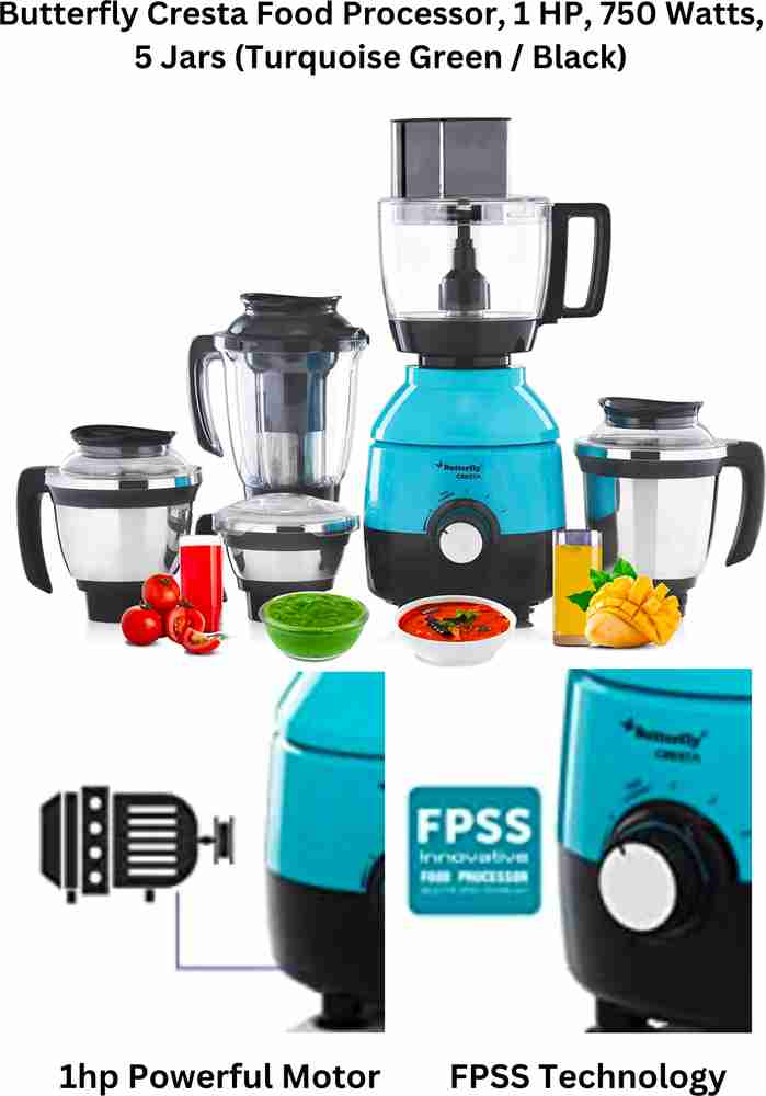 Butterfly cresta clearance food processor