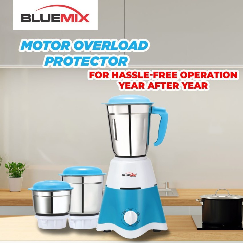 Hotstar Bloom Mixer Grinder, 2 Stainless Steel Jars (White), 1 Year  Manufacturing Warranty Bloom Series 400 Mixer Grinder (2 Jars, Blue And  White) Price in India - Buy Hotstar Bloom Mixer Grinder