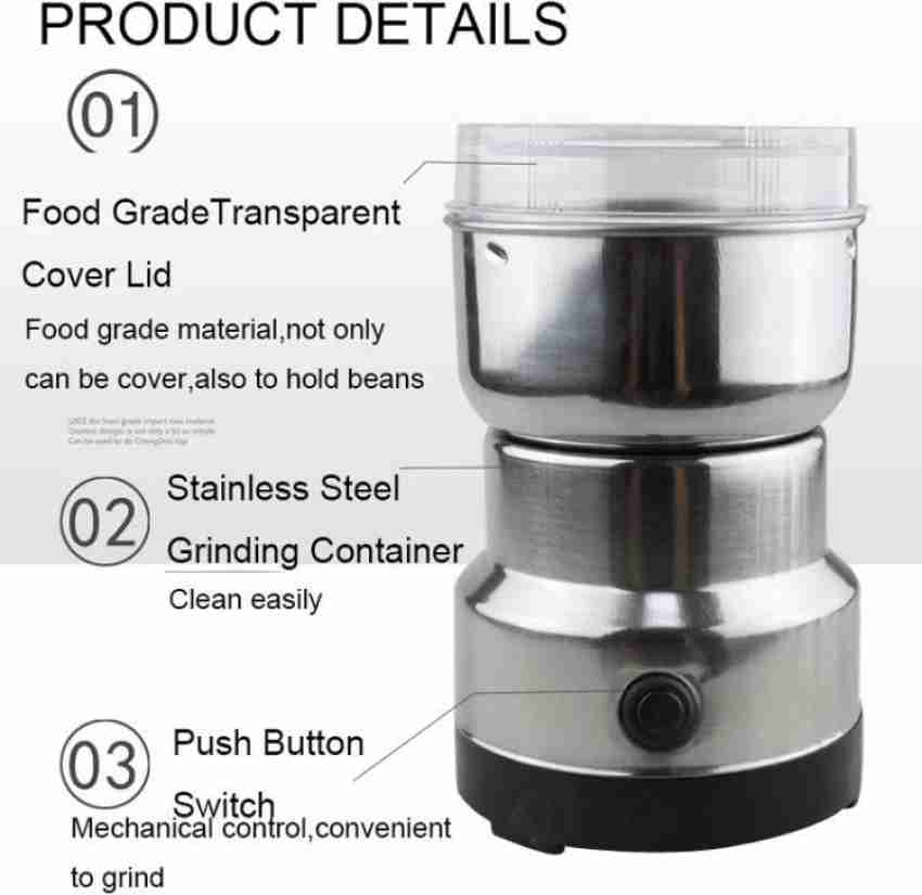 Powerful Grains Spices Portable Electric Grinder Cereals Coffee