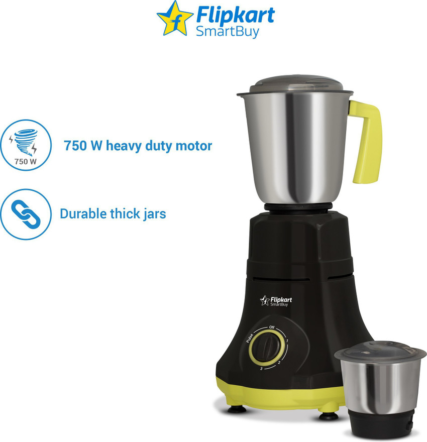 Flipkart smartbuy tornado 750 w mixer grinder top
