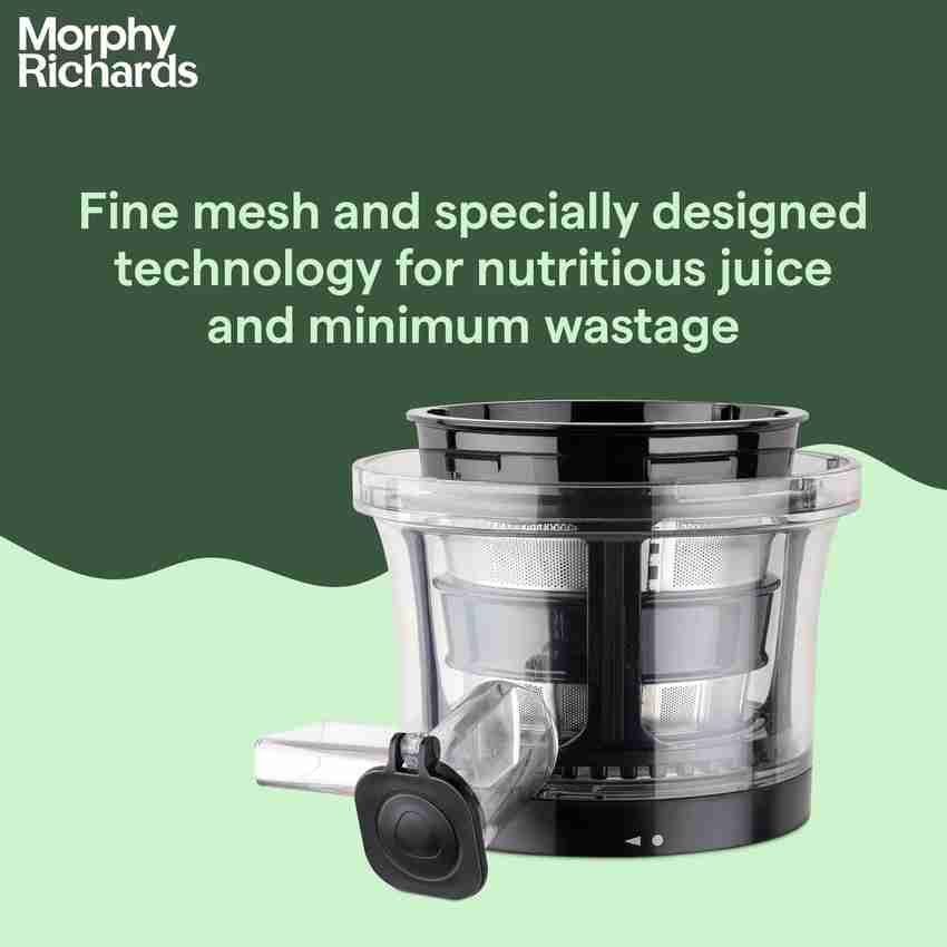 Morphy Richards kenzo cold press juicer 150 Juicer 2 Jars rose