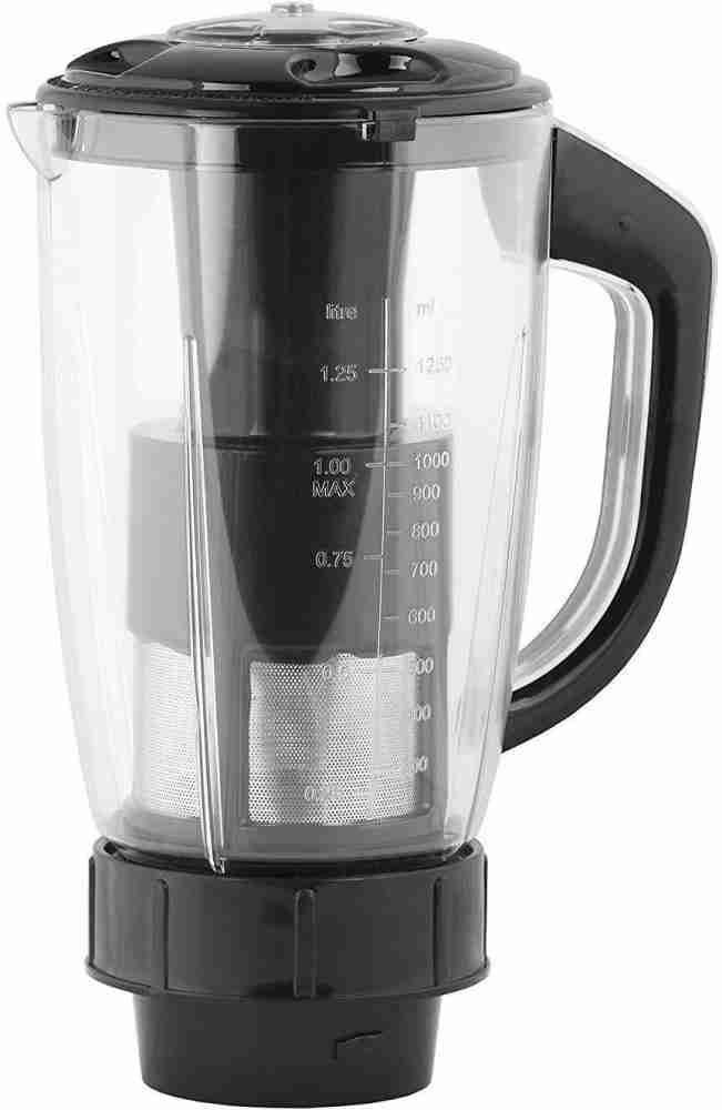 Salad 1000-watts Rocket Mixer Grinder with 3 Stainless Steel and 