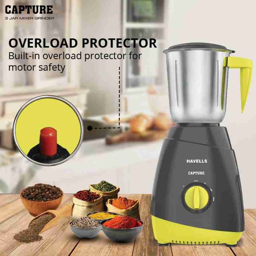 Havells capture mixer deals grinder