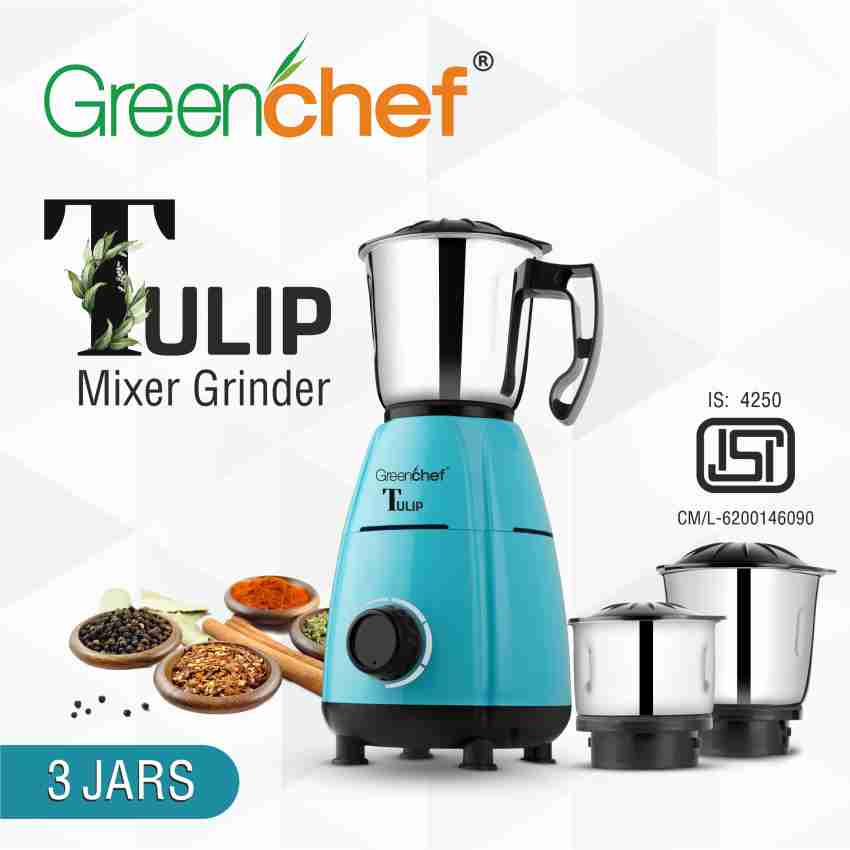 Green chef mixer outlet grinder