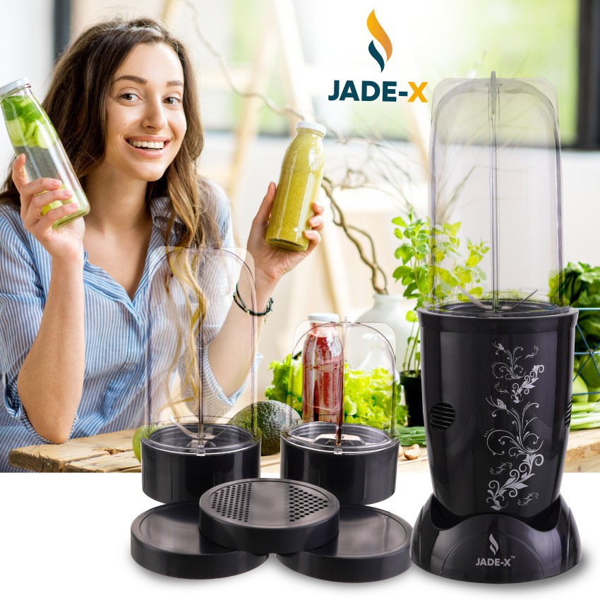 jade x Nutri Blend 22000 RPM bullet mixer Grinder Hand Blender 400