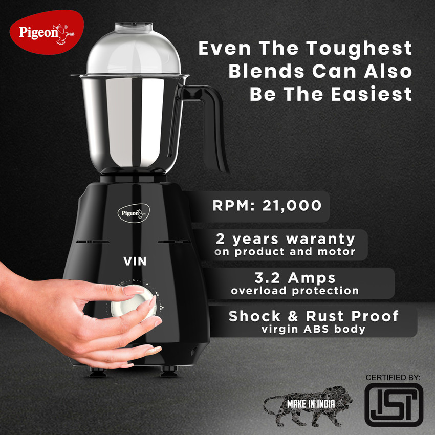 Pigeon mixer outlet grinder 750w