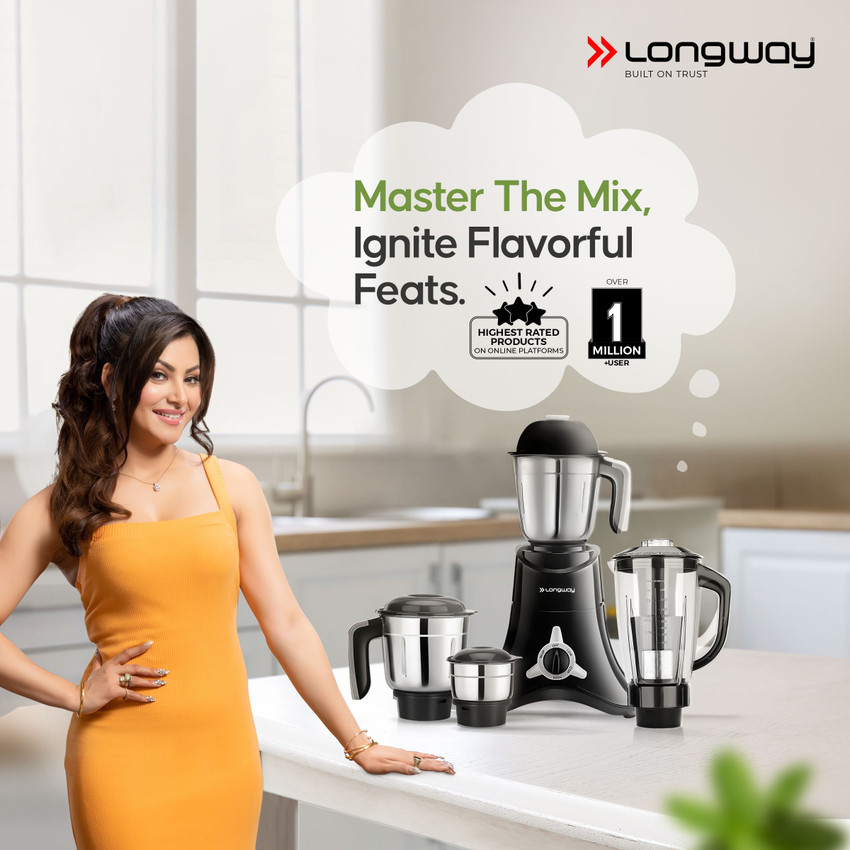 Longway Powerful Motor 900 W Juicer Mixer Grinder Price in India Buy Longway Powerful Motor 900 W Juicer Mixer Grinder Online at Flipkart