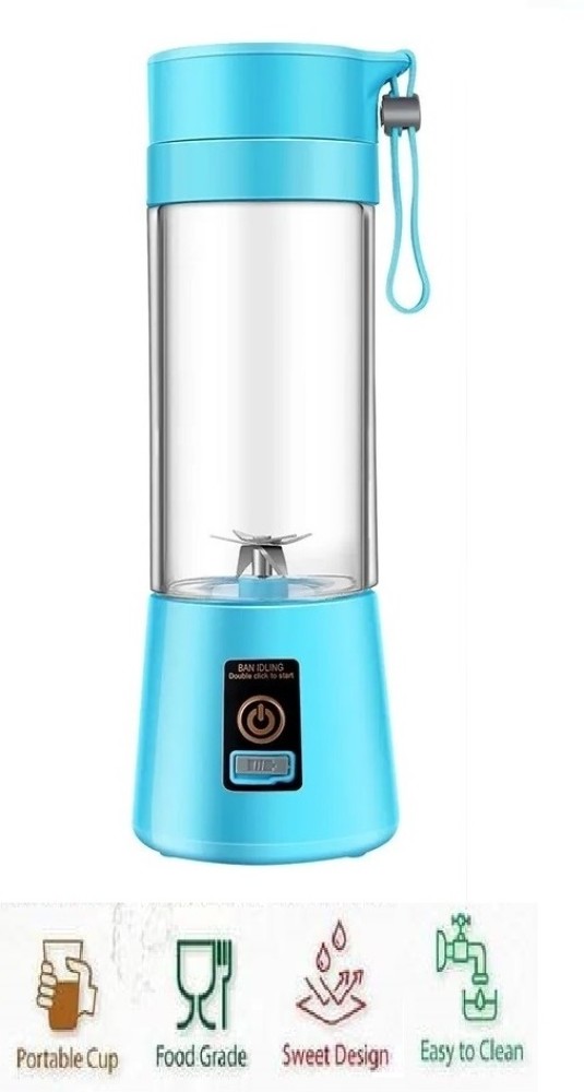 Juicer Electric Portable Shaker Mixer Hand Blender Blue Juicer Mixer  Grinder 200 Juicer