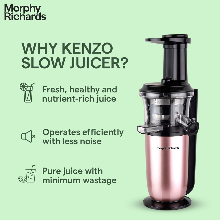 Morphy richards shop slow juicer