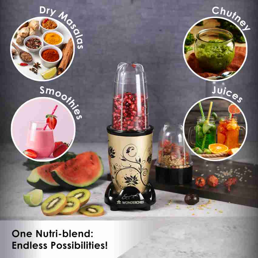 Wonderchef Nutri Blend Smart 500W - India's First Fully Automatic