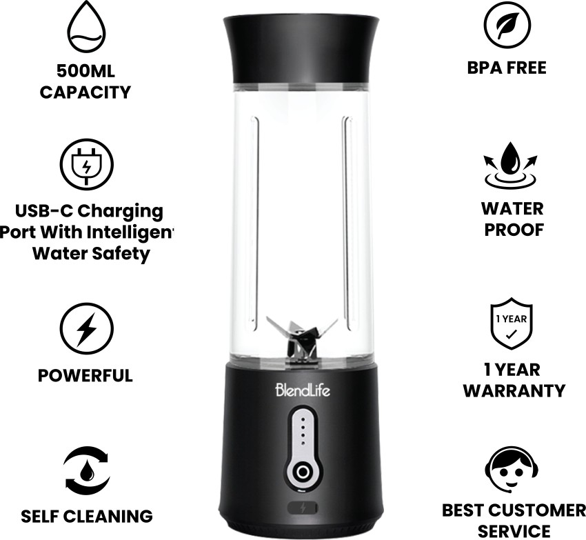 Buy BlendLife Pro Portable Blender For Juices, Shakes, Smoothies