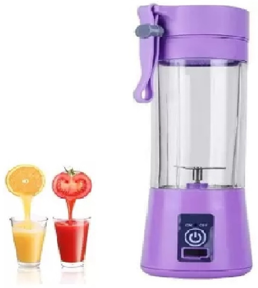 ZVR USB Juicer Electric Portable Mix Hand Shaker Purple Juicer Mixer  Grinder Blendr 200 Juicer (1 Jar, Purple) Price in India - Buy ZVR USB  Juicer Electric Portable Mix Hand Shaker Purple