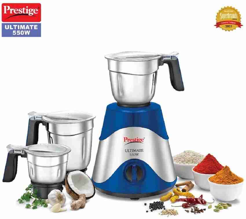 Prestige Ultimate 550 W 550 W Mixer Grinder Price in India Buy Prestige Ultimate 550 W 550 W Mixer Grinder Online at Flipkart