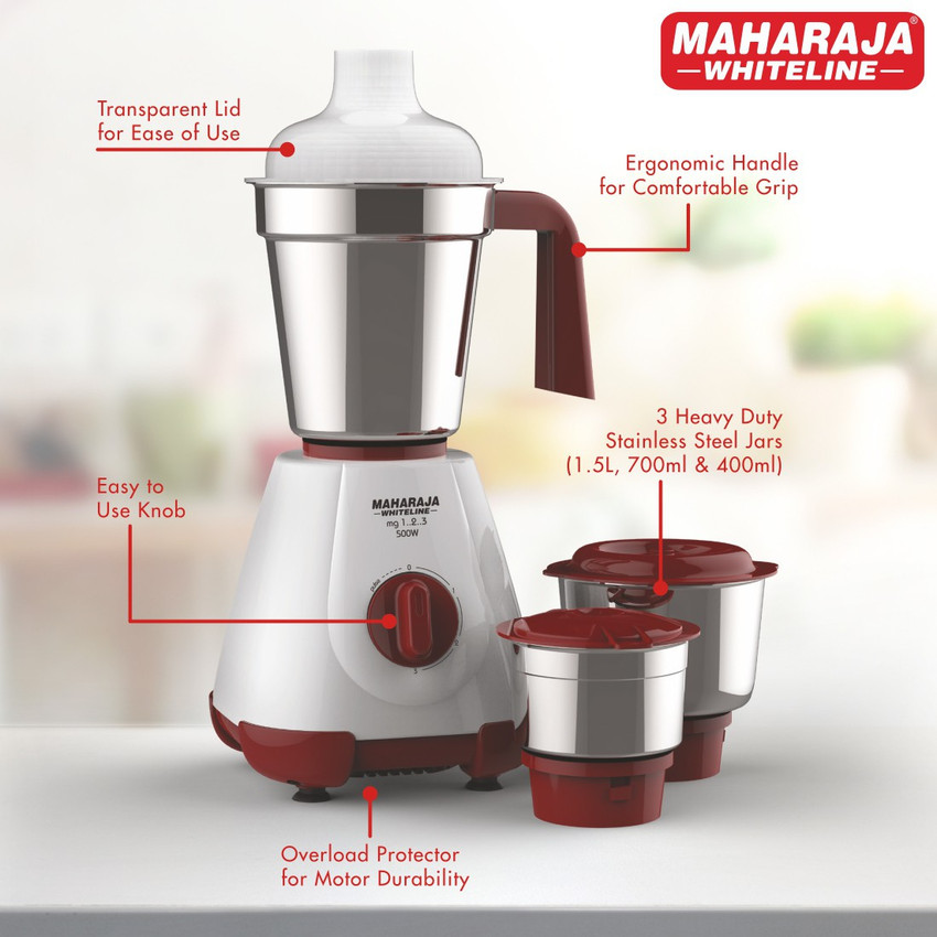 maharaja whiteline mixer grinder
