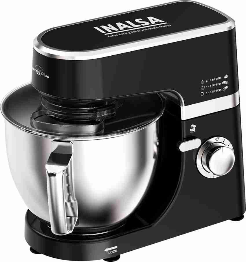 Inalsa Stand Mixer 1200 W Mixer Grinder Price in India Buy Inalsa Stand Mixer 1200 W Mixer Grinder Online at Flipkart