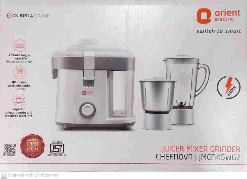 Orient juicer mixer grinder discount